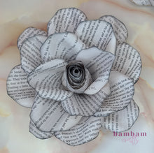 Load image into Gallery viewer, Sheet Music Paper Flower